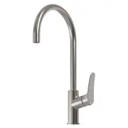 OLIVERI Verona Goose Neck Mixer - Brushed Nickel VA306502BN