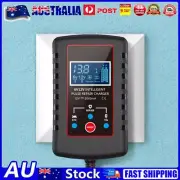 Smart Battery Charger 6V 12V for Mower Tractor Lead-Acid AGM GEL (EU Plug) AU