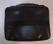 Fireproof Document Bag with Lock & Water Resistant File Document Organizer BLACK