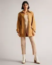 TED BAKER Peppi Double Faced Hunting Jacket size UK 10 (2) RRP £275
