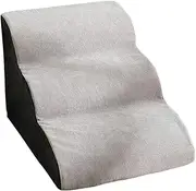 Pets Dog Steps Stairs - Dog Stairs Ramp for Couch | 3 Tiers Dog Ramp and Stairs for Beds | Curved Non-Slip Pet Steps | 3-Steps Sponge sloope Staircase for Small Dogs and Cats, Indoor Dog Steps