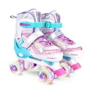 Toddler Roller Skates for Girls Kids Boys, M - Littler Kids (10C-13C US) A-Pink