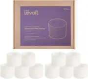 LEVOIT 10-Pack Top Fill Humidifier Replacement Filters, Capture Particles to Imp