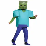 Zombie Minecraft Deluxe Mojang Mob Player Video Game Child Boys Costume