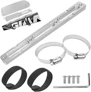 XIUWK E-Bike Battery Bracket for Battery Adapter Frame Mount,Aluminium Alloy Mount Plate for Hailong Batteries,Ebike Conversion Kit for Battery Adapter Frame Mount