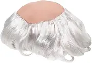 Ipetboom Mediterranean Hood Bald Wig Cap Wigs Wizard Costume Mannequin Judge Costume White Wig Hat Cosplay Halloween Man x Masquerade Wig Male Wig Halloween Costume Wig Band Human Men Vinyl