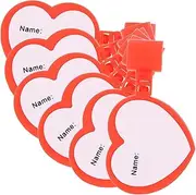Operitacx 3sets Name Tag Identification Supply Tube Replacement Decorative Tag Card Holder 6pcs*3