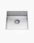 Single Square Kitchen Sink Stainless Steel Large Undermount Topmount Laundry