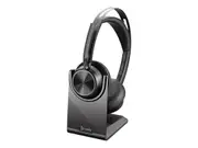 Hp Poly Voyager Focus 2 Oth Wireless Uc Stereo Hs W/charge Stand,anc,bt700 Dongle,usb-A