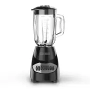 Black+Decker 5-Cup Blender with 10 Speeds – 550W, Black