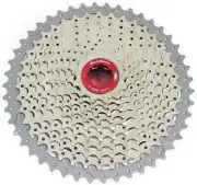SunRace CSMX8 Wide Ratio Cassette 11-46T, 11 Speed, Silver #XTE1380