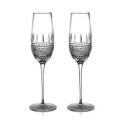 Waterford Irish Lace Flute, Set of 2