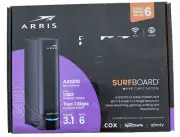 ARRIS G18 Surfboard Wi-Fi Cable Modem AX1800 Dual Band Wi-Fi 6 NEW SEALED
