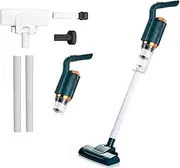 Blackenx Cordless Vacuum, Blackenx Multipurpose Cordless Vacuumcleaner for Household, Multipurpose Vacuum Cleaner Cordless, 3 in 1 Handheld Mop,Easy to Carry (Green)