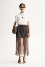 Pharoah Skirt Chocolate Size 12 | Elka Collective