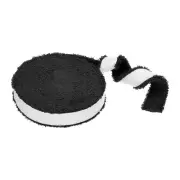 Tennis Racket Badminton Racquet Grip Finishing Tapes 5.5 Yards 1.4 in, Black