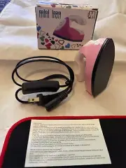 Mini Craft/Iron Heat Press Portable Light Weight Mini Iron with Cord Instruction
