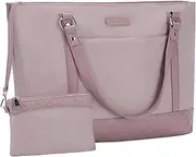 Laptop Tote Bag for Women, 15.6 Inch Computer Shoulder Bag Teacher Work Bag Travel Purse with Small Pouch VX VONXURY
