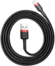 Baseus 6953156275027 Baseus cafule Lightning Cable 200cm red/Black