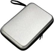 Hellery Table Tennis Racket Holder Bag with Strap and Zipper for Paddle Accessories