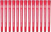 Avon Chamois Red Jumbo Golf Grips - Set of 13 - New