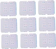 ERINGOGO 16Pcs Book Covers Transparent Frosted Self Adhesive Film Protectors for Textbooks Dustproof and Tear Resistant for School Use and Book Preservation