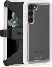 PELICAN Voyager Case + Belt Clip Holster for iPhone 13 - Clear NIB