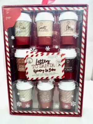 Lip Balm Set Hydrating ( 8 Pack ) Travel Sized