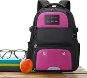 Volleyball Backpack Bag - Waterproof Soccer Bag with Ball Holder,Training Sports Backpack with Shoe Compartment for Kids