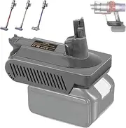 V10 Adapter for Makita 18V to for Dy.Son V10, Battery Adaptor for Makita 18V Lithium Battery Convert to Work for DYS.on V10 Cyclone Animal Absolute Fluffy SV12 Vacuum Cleaner(Not V10 Battery)