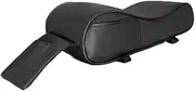 MagiDeal Car Armrest Cushion Center Console Cushion with Storage Pocket Automotive Accessories Easy Installation Elbow Support, Black