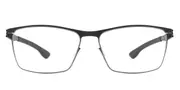 Ic! Berlin IC5060 Stuart L. Large Black Men's Glasses Black Size 57 - Private Health Rebate - Blue Light Block Available