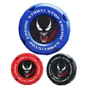 Movie Anime Venom Car One-touch Start Decorative Cover Car Start Button Cover