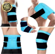 Wearable Large Ice Pack 26x36cm Reusable Gel w/ Straps for Pain & Injury Relief
