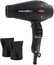 Twin Turbo 3800 Ionic & Ceramic Hair Dryer - Black