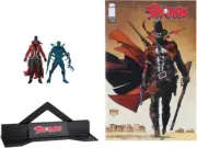 McFarlane - Spawn #309B - Page Punchers - 3" Gunslinger & Auger Figures with Com