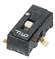 Nidec Copal Electronics DIP SWITCHES 5Pcs SPDT-NO/NC PCB Mount, Slide Actuator