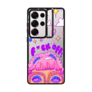 Galaxy S25 Ultra Impact Ring Stand Case F*ck Off - Phone Case