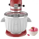 Ice Cream Maker Attachment for Kitchenaid Stand Mixer, 2 Quart Ice Cream Atta...