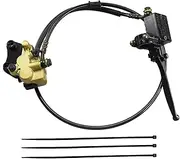 PRO BAT Hydraulic Front Brake Caliper Cylinder Master System for 50cc 70cc 90cc 110cc 125cc SSR Apollo Chinese PIT Trail PRO Dirt Bike (Golden)