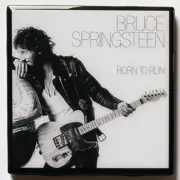 BRUCE SPRINGSTEEN Born To Run Custom Ceramic Tile COASTER Album Cover Bar Corked