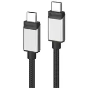Alogic Ultra Fast Plus SULCC2G201-SGR USB 2.0 USB-C to USB-C Cable - 1m - Space Grey Up to 5A - Up to 480Mbps [SULCC2G201-SGR]