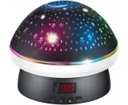 WSECOMM Starry Sky Projector lamp, Rotating Atmosphere lamp, LED Starry Sky Projector, Remote Control and Timer, Luminous Projector lamp, Birthday