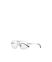 Balenciaga Eyewear Tag 2.0 Navigator Sunglasses One size White
