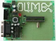Prototype Board for 28-pin AVR, with ICSP Connector
