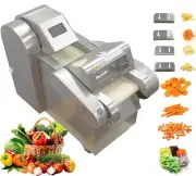 Commerical Vegetable Fruit Dicing Machine Slicer Food Cutter Chopper Shredder