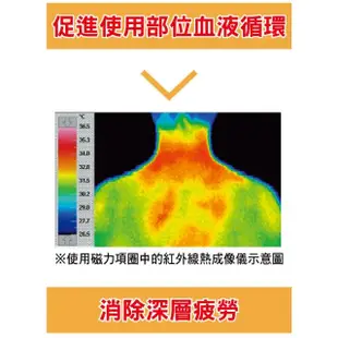 【易利氣 官方直營】磁力項圈 EX(藍 50cm)