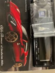 2015-2020 ALFA ROMEO 4C ALPINE RADIO REMOVABLE FACEPLATE CDE-HD1498T