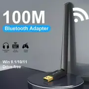 NEW USB Bluetooth 5.1/5.3 Adapter 100M Long Range Bluetooth For PC Wireless P6O2