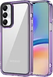 Compatible with Samsung Galaxy A73 5G Case,Compatible with Samsung Galaxy A73 5G Camera Protection Translucent Anti-Drop Phone Case Cover Purple